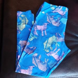 Lularoe Sheep leggings TC